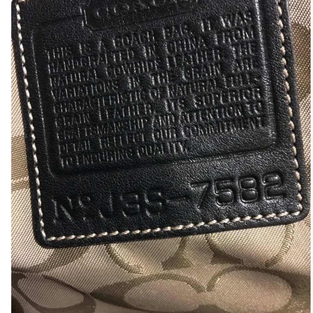 Coach vintage black